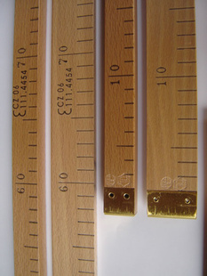 Dřevěný ověřený metr - délka 0,5m